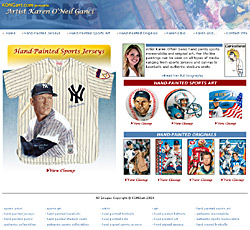Sports Artist Karen O'Neil Ganci